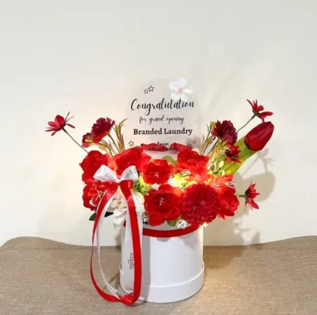 Bloom Box Akrilik Ucapan Grand Opening Gunung Mas