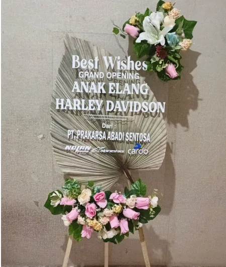 Papan Akrilik Ucapan Grand Opening Gunung Mas